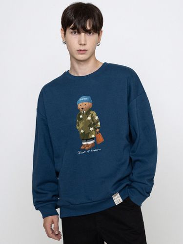 Blue Beanie Dog Perito Sweatshirt_Blue Green - GRAVER - Modalova