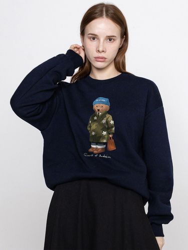 Blue Beanie Dog Perito Sweatshirt_Navy - GRAVER - Modalova