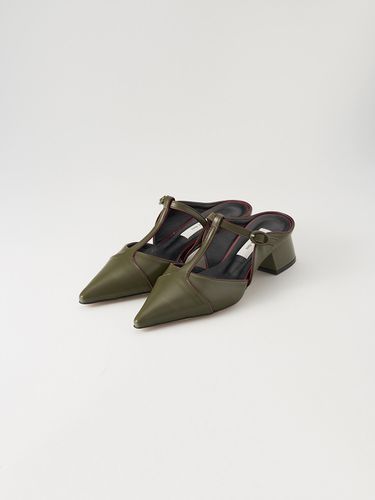 Aki Mule / Pumps_Deep Olive - Marie mon dieu - Modalova