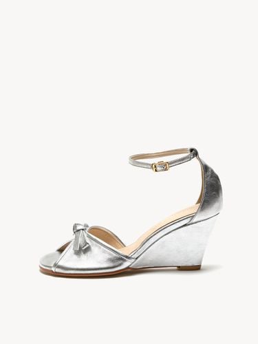 Crush Wedge Heel_Silver - mishuu somuch - Modalova