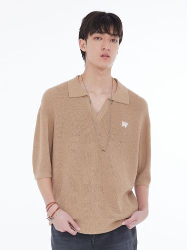 Oversized Polo Short Sleeve Sweater - Wrangler - Modalova