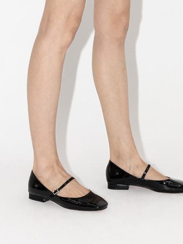 Limpa Maryjane Flat Shoes_Black - CHAUSSURE LAPIN - Modalova