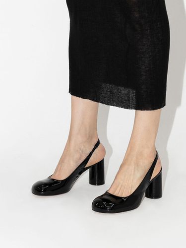 Maroon Slingback Pumps_Black - CHAUSSURE LAPIN - Modalova