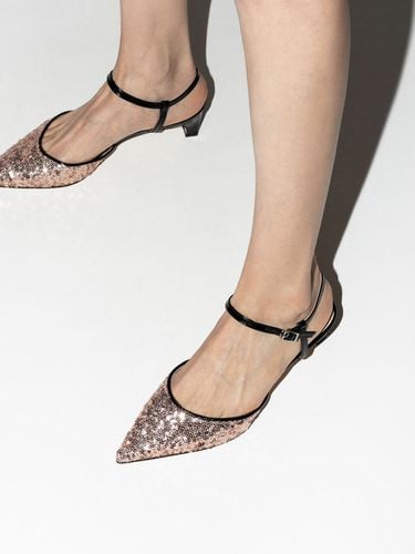 Zendaya Strap Kitten Pumps_Pink / - CHAUSSURE LAPIN - Modalova