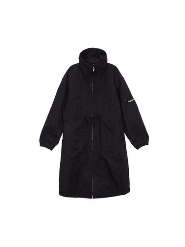 Two Tone String Light Coat_Black - Matin Kim - Modalova