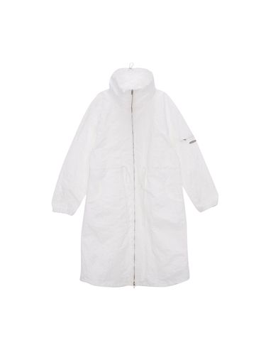 Two Tone String Light Coat_White - Matin Kim - Modalova