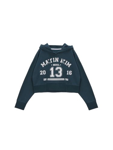 Matin Arch Crop Hoody_Dark Green - Matin Kim - Modalova