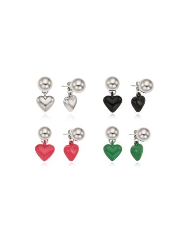 Way Heart Ball Earrings - VINTAGE HOLLYWOOD - Modalova