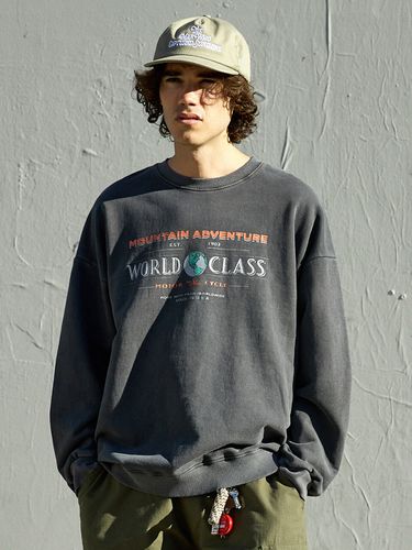 World Class Pigment-Dyed Sweatshirt _ 4 Colors - Fluke - Modalova