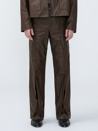 Rusty Belted Coated-Cotton Trousers - MARTINPLAN - Modalova