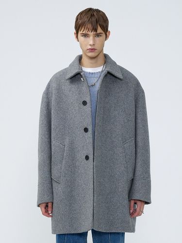 Bonded Over Coat _ Grey - MARTINPLAN - Modalova