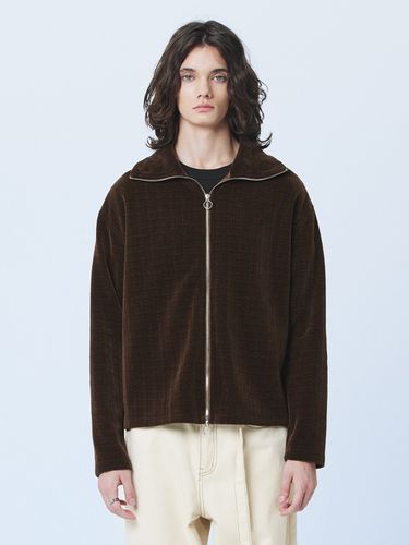 Mell Velour Pull Up _ Brown - MARTINPLAN - Modalova