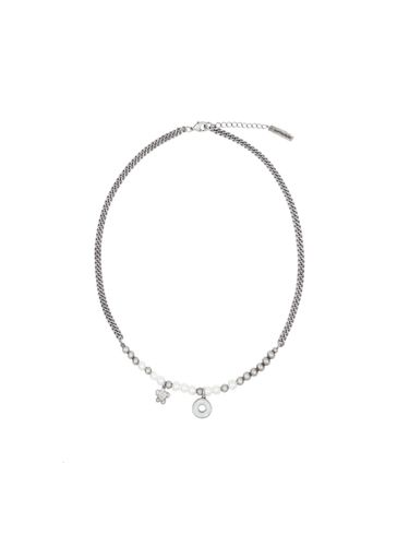 Magni Mixed Necklace - White - MARTINPLAN - Modalova