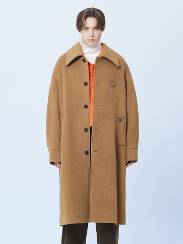 Alpha Balmacaan Coat_Beige - MARTINPLAN - Modalova