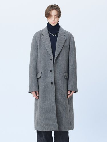 Tyler Chesterfield Coat_Grey - MARTINPLAN - Modalova