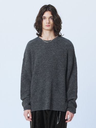 Hera Patch Knit - Grey - MARTINPLAN - Modalova