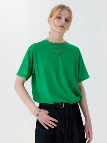 Solid Short-Sleeve T-Shirt Green - MARTINPLAN - Modalova