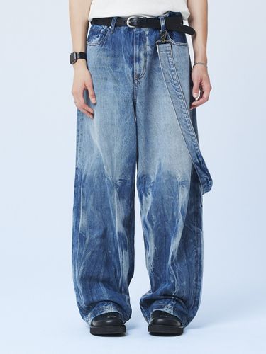 Billowy Gradation Denim Jeans () - MARTINPLAN - Modalova