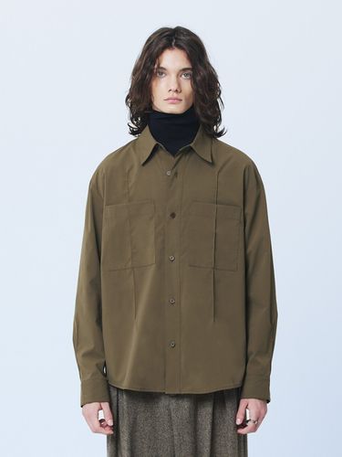 Lima Chest Tuck Shirt _ Khaki - MARTINPLAN - Modalova