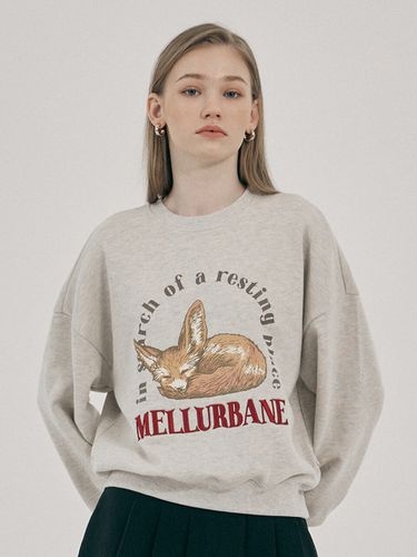 Arch Lettering Sweatshirt - mellurbane - Modalova