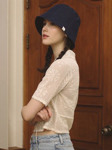 Teen Denim Bucket Hat_3 Colors - Marchen - Modalova