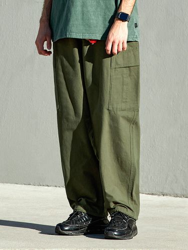 Wide Ripstop Cargo Pants _ 2 Colors - Fluke - Modalova