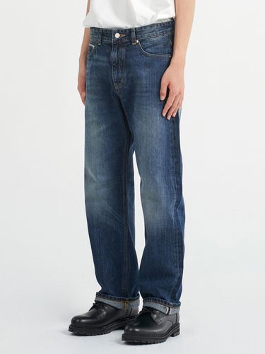 DEN0752 Regular-Fit Vintage Washed Selvedge Jeans - DENMADE - Modalova