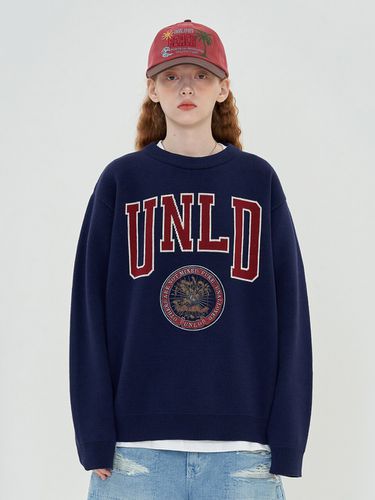 UNLD Knit Pullover [Navy] - UNALLOYED - Modalova