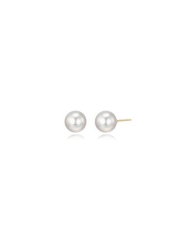 K 10MM Pearl Earrings P1312 - STONEHENgE - Modalova