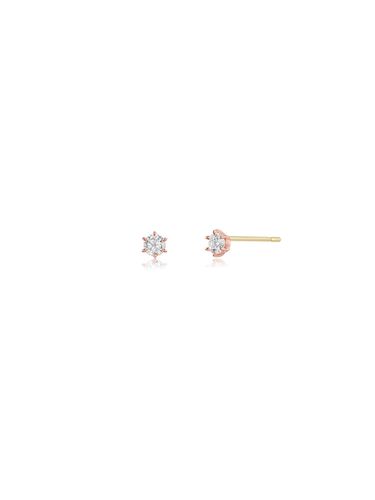 K 3MM Cubic Earrings H0025 - STONEHENgE - Modalova