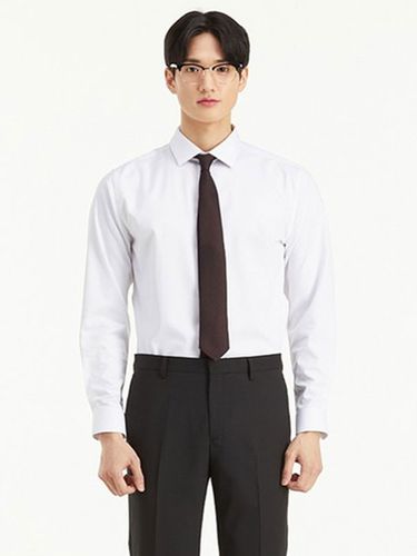 Semi Wide Collar Slim Fit Shirt _ - T.I FOR MEN - Modalova