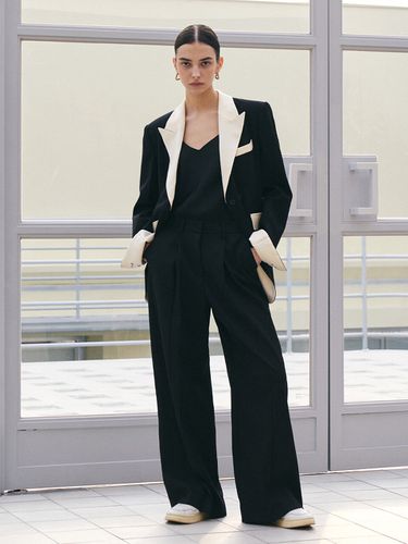 One Pin Tuck Pants - RENEJ - Modalova