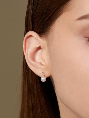 K Pearl Earrings B0009 - STONEHENgE - Modalova