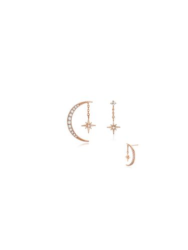 Silver Earrings SC1143 - STONEHENgE - Modalova