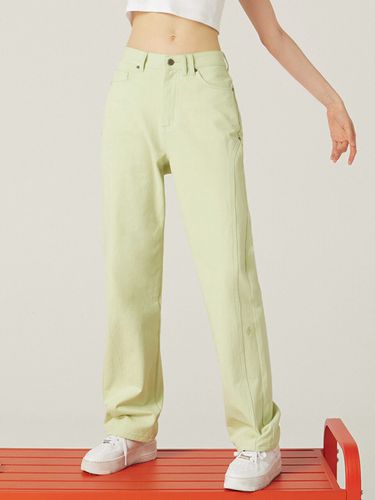 Color Denim Pants - CITYBREEZE - Modalova