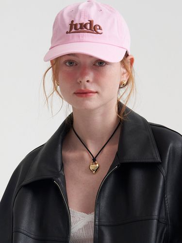 Jude Logo Cap Pink - more jude - Modalova