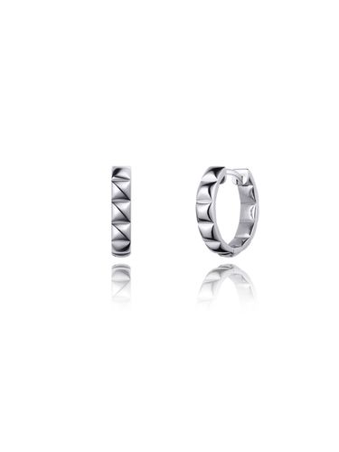 Silver One Touch Earrings U0112 - STONEHENgE - Modalova