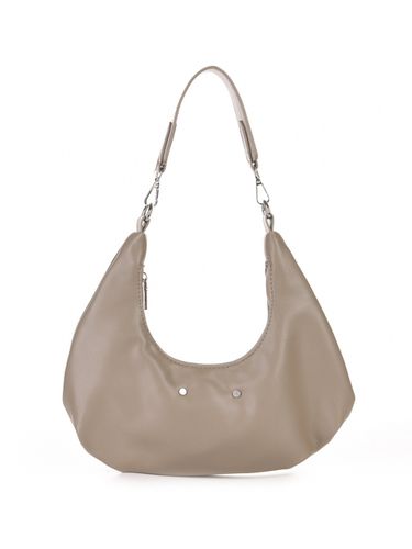 Vegan Leather Hobo Bag _ Deep Brown - NICK&NICOLE - Modalova