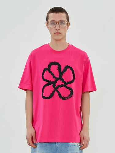 Flower Logo T-shirt [Pink] - UNALLOYED - Modalova