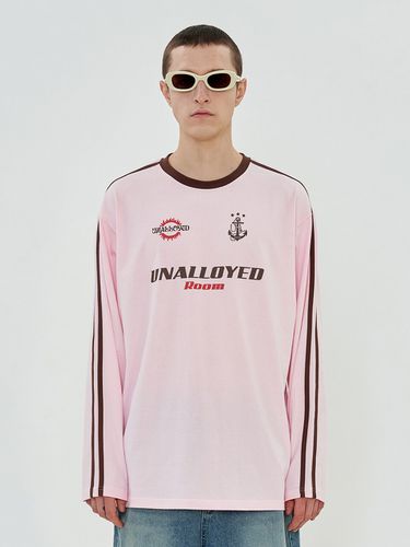 Logo Football Long Sleeve T-shirt [] - UNALLOYED - Modalova