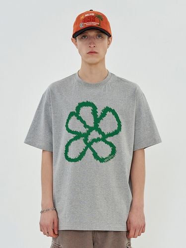 Flower Logo T-shirt [Grey] - UNALLOYED - Modalova