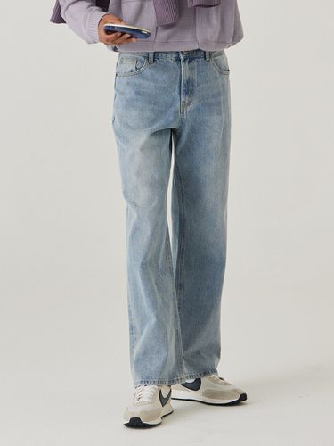 All Brushed Wide Leg Jeans - 2colors - FIELD WORKER - Modalova