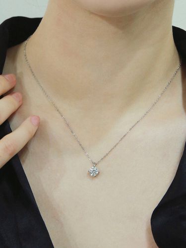 Moissanite Basic Pendant Necklace ( Silver 925 ) - Shertz - Modalova