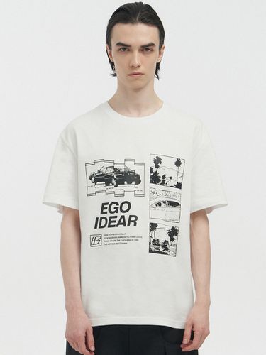 Ego Idear T-Shirt _ White - Millo Archive - Modalova