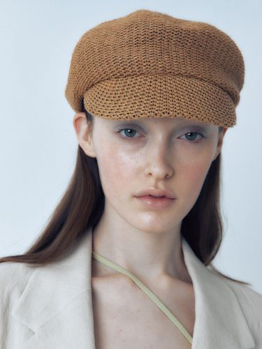 Straw Margot Hat_ Brown - poesiedame - Modalova