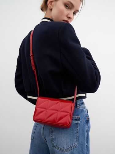 Quilted Flap Bag Mini_ 4 colors - MUNIER - Modalova