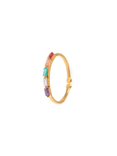 Color Cubic Combi Open Ring (14k) - Shertz - Modalova