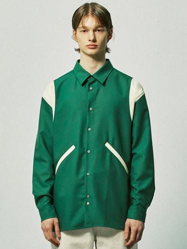 Essential Varsity Shirt (Green) - S SY - Modalova