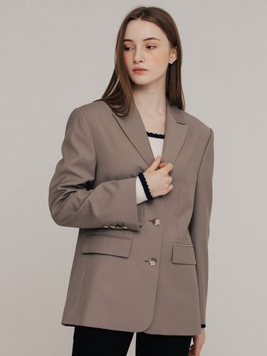 Loose Fit Single Jacket VC2312JK008M - VOCAVACA - Modalova