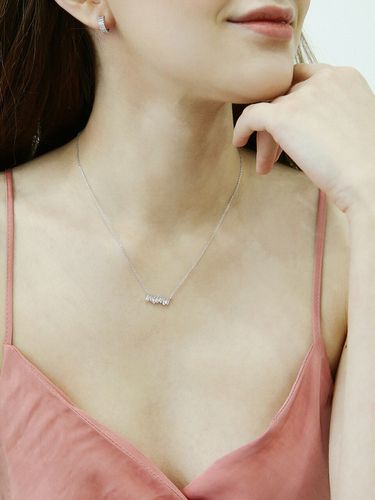 Clear Combi Cubic Necklace (14k) - Shertz - Modalova